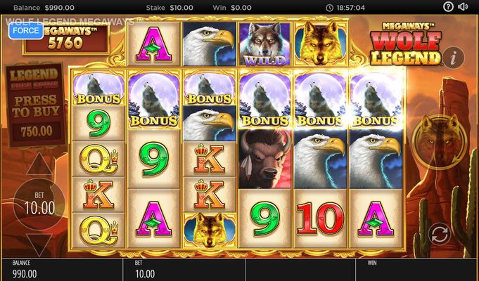 Scatter symbols triggers the free spins feature